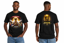 World Soccer T‑Shirt — "Rise As One" Soccer Trophy Tee
