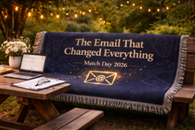 Woven Blanket — "The Email That Changed Everything" Personalized Throw (Match Day 2016)