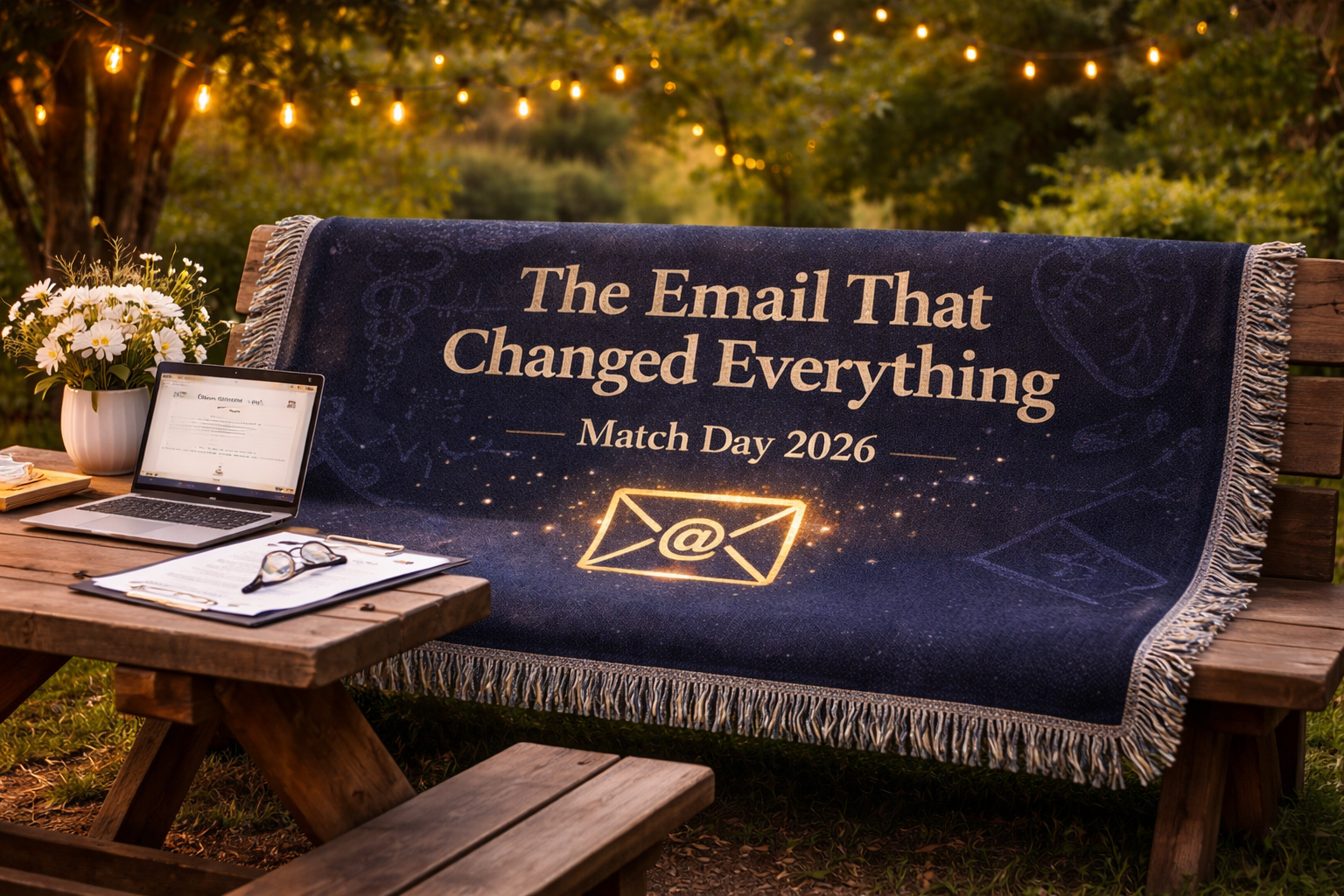 Woven Blanket — "The Email That Changed Everything" Personalized Throw (Match Day 2016)