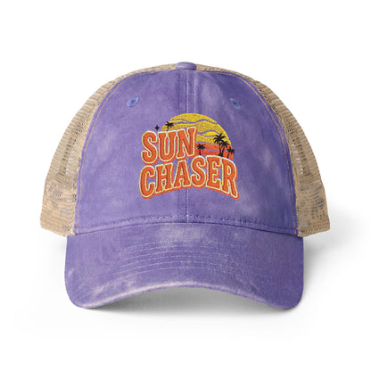Sun Chaser Women's Washed Mesh-Back Cap