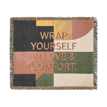 Wrap Yourself In Love & Comfort Woven Blanket