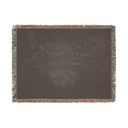 Woven Blanket — "The Email That Changed Everything" Personalized Throw (Match Day 2016)