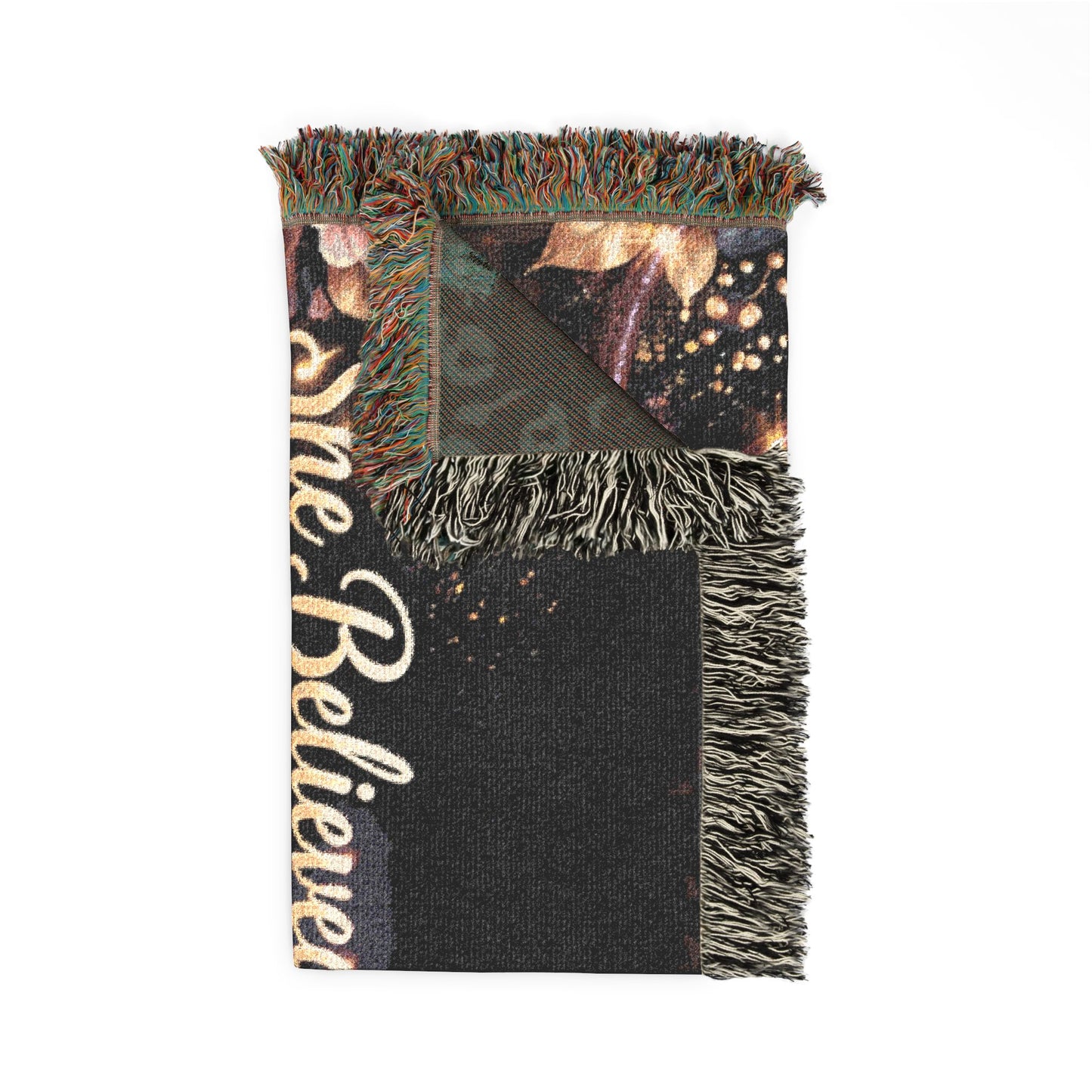 Graduation Woven Blanket — "She Believed She Could So She Matched" Class of 2026