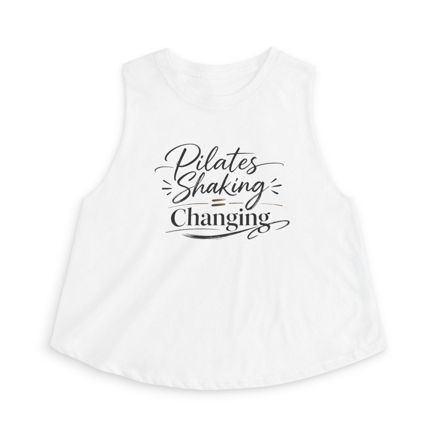 Pilates Shaking Changing Crop Top — Women's Fitness Tank