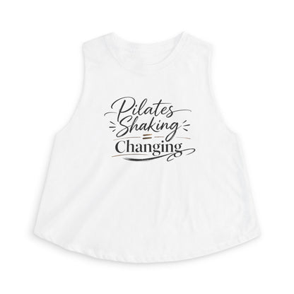 Pilates Shaking Changing Crop Top — Women's Fitness Tank