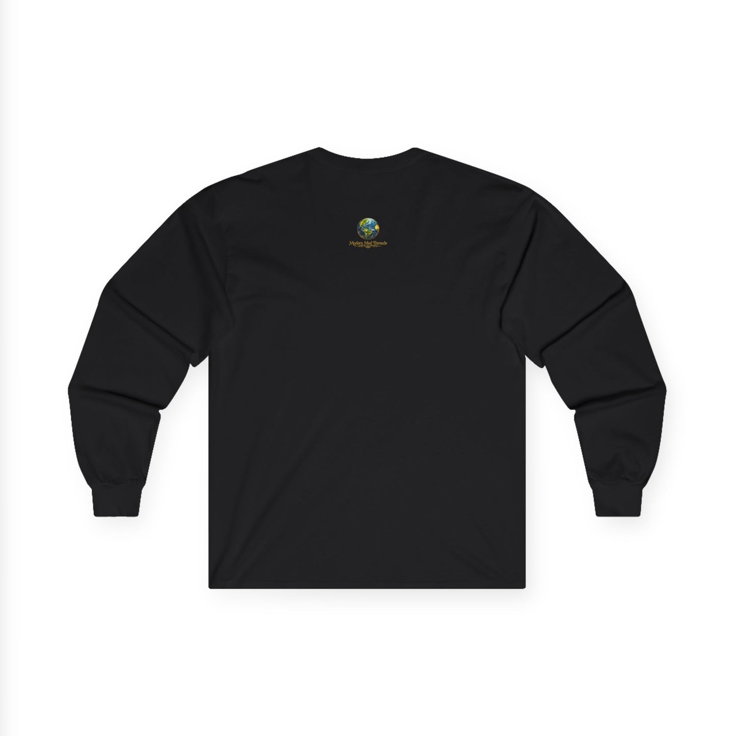 Together We Rise Long Sleeve Tee — Earth & Hand Unity Graphic