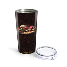 "Hot Mess Express" Rustic Coffee Travel Mug 20oz Tumbler —