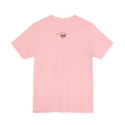 Mama Leopard Heart T-Shirt — "Wild at Heart" Floral Mom Tee