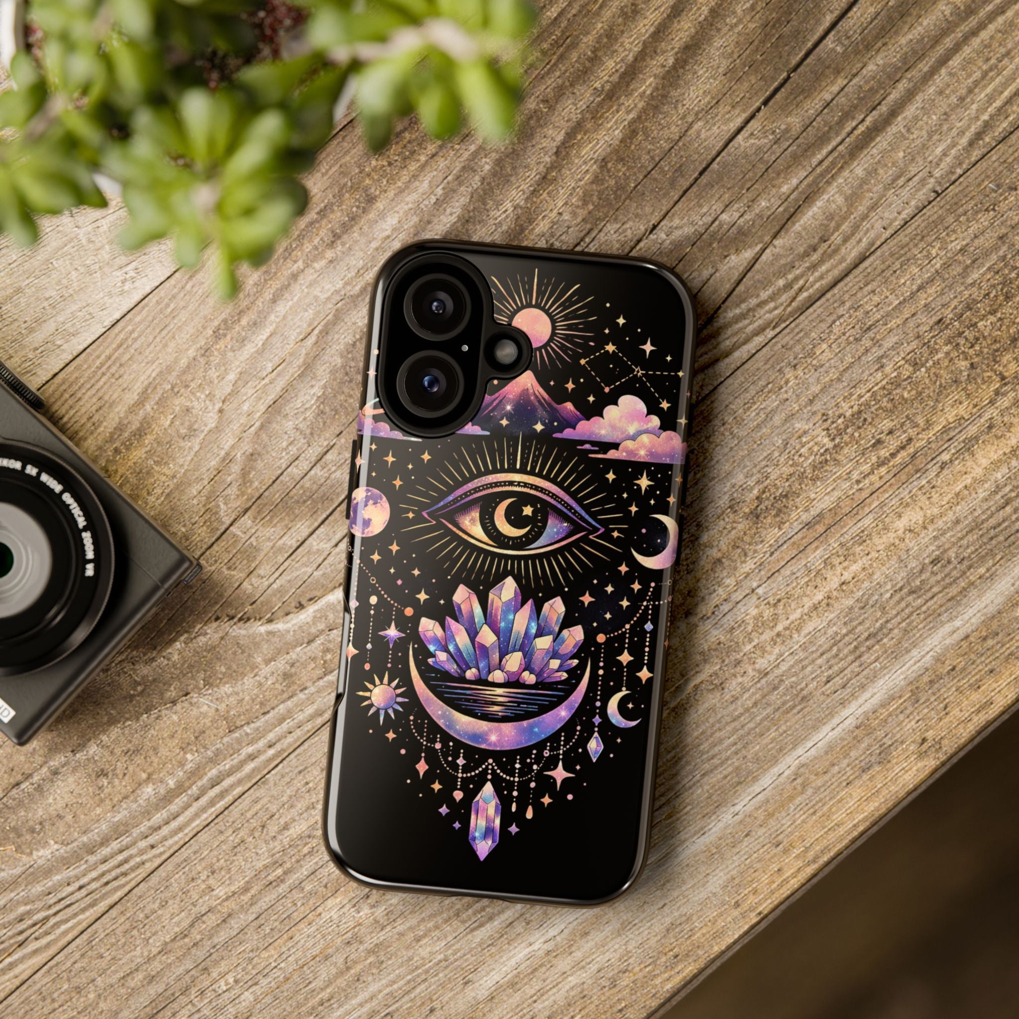 Mystic Crystal Eye Phone Case — Protective Celestial iPhone Cover