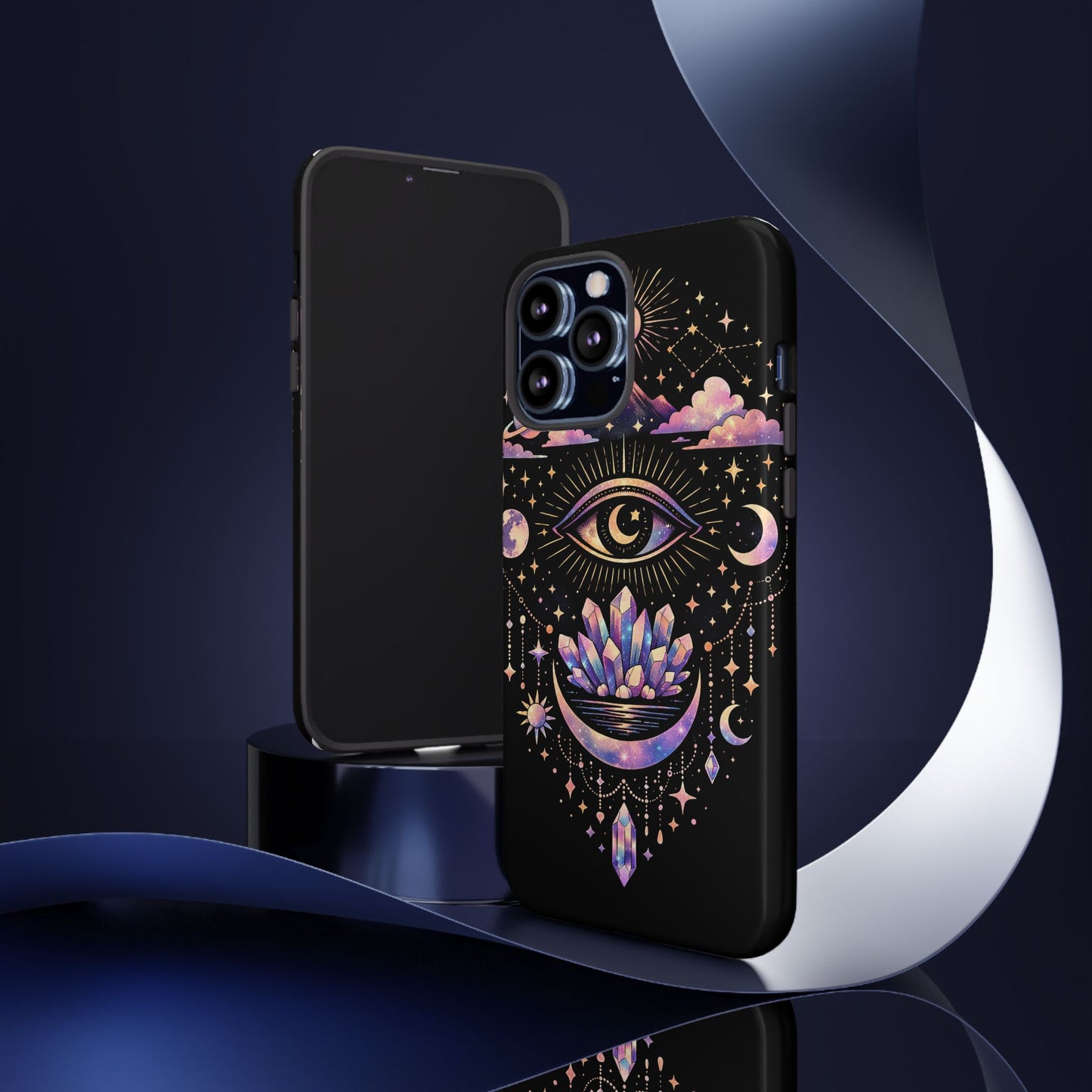 Mystic Crystal Eye Phone Case — Protective Celestial iPhone Cover