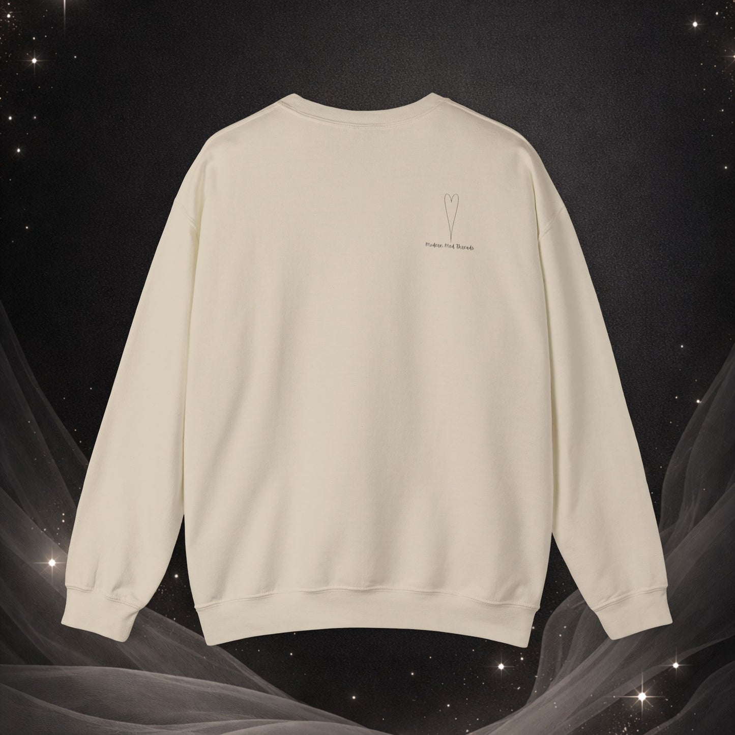 Well Worn Hearts Minimal Heart Crewneck Sweatshirt