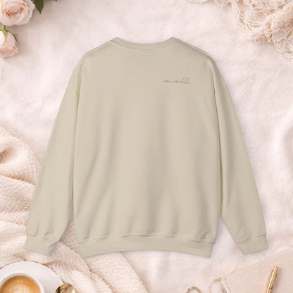 Heart Full Minimal Heartbeat Crewneck Sweatshirt