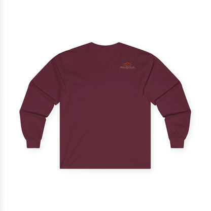 Long Sleeve Tee — “Go With What Your Gut Tells You” Floral Occult Shirt