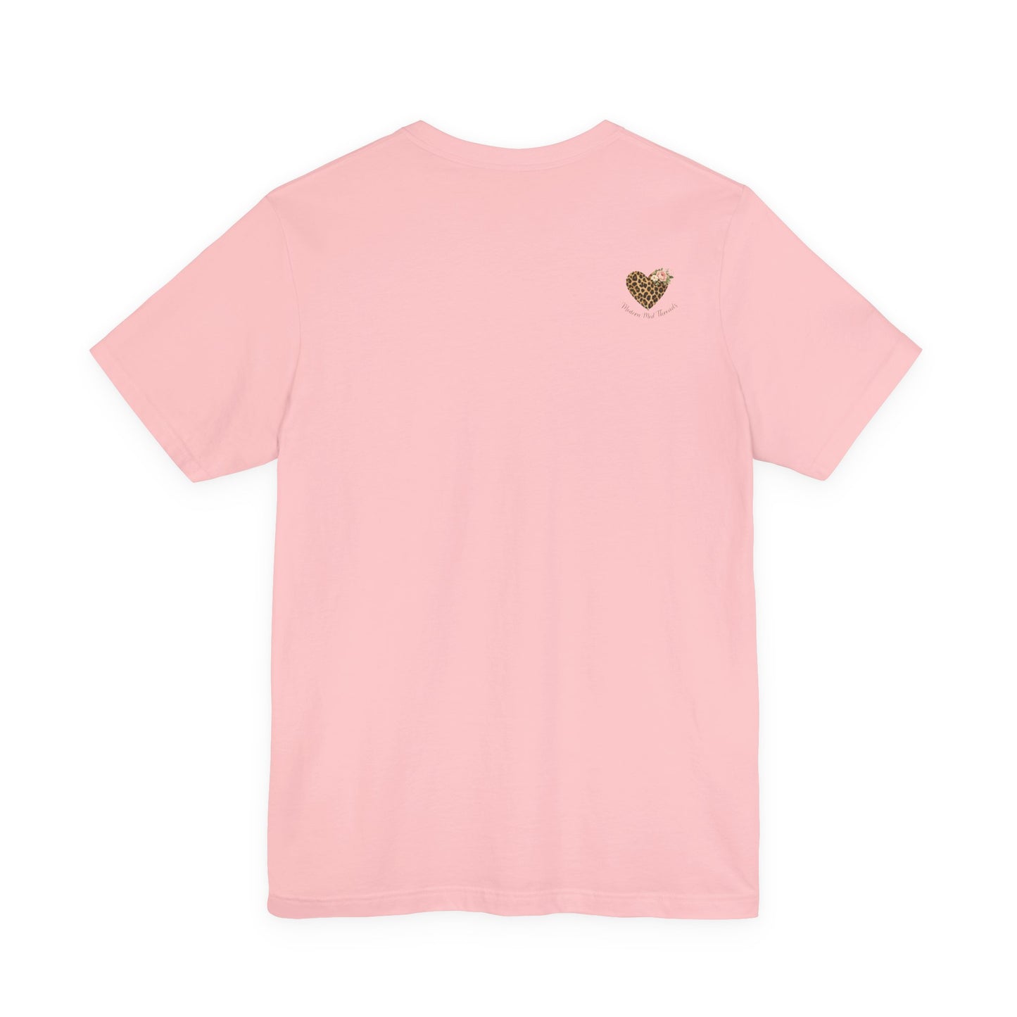 Wild at Heart Leopard Heart T-Shirt — Floral Graphic Tee