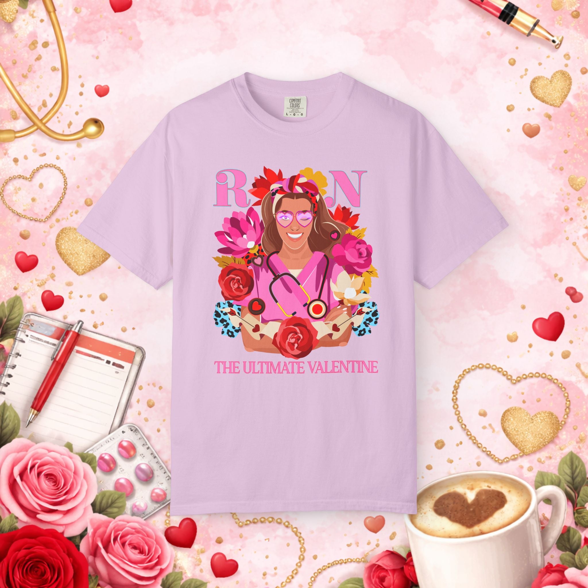 Valentine; The Ultimate Valentine RN T-Shirt — Nurse Valentine Tee