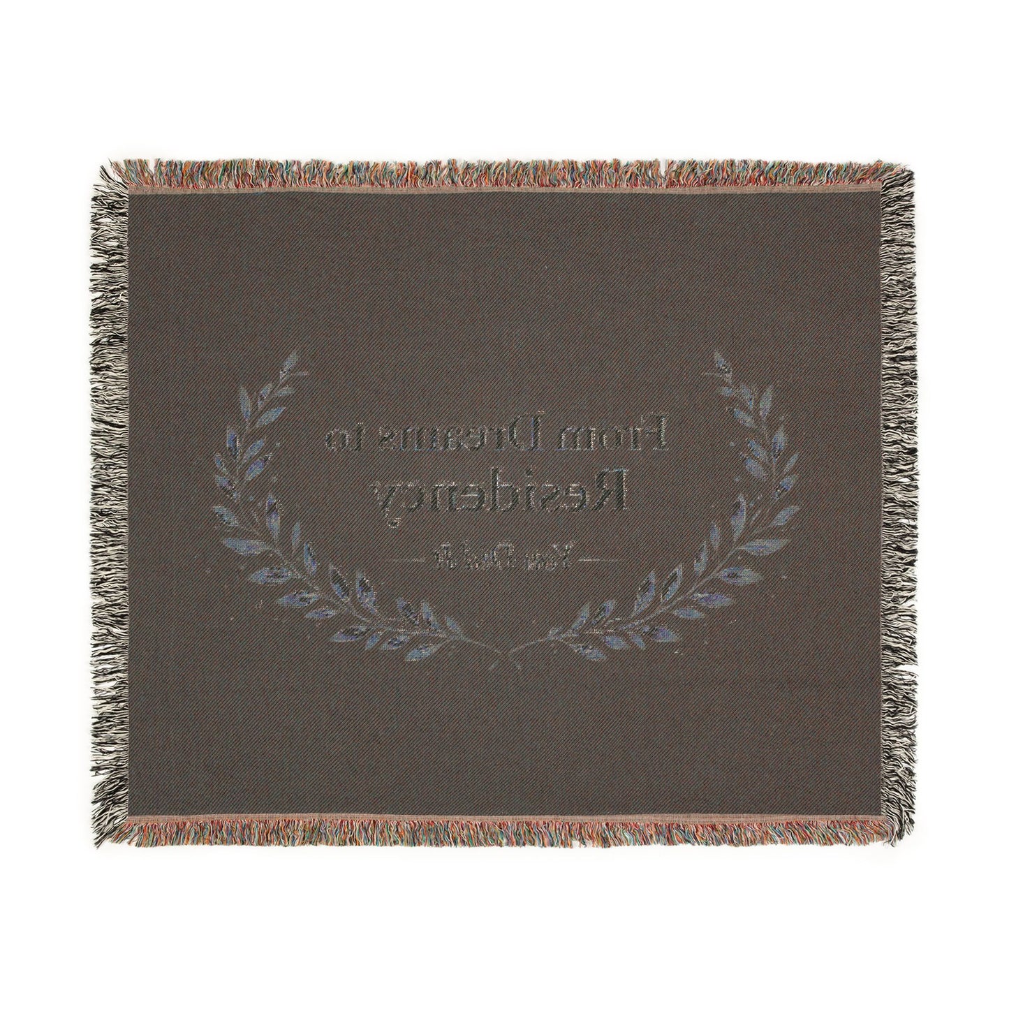 Residency Graduation Woven Blanket — "From Dreams to Residency" Medical School Grad Throw