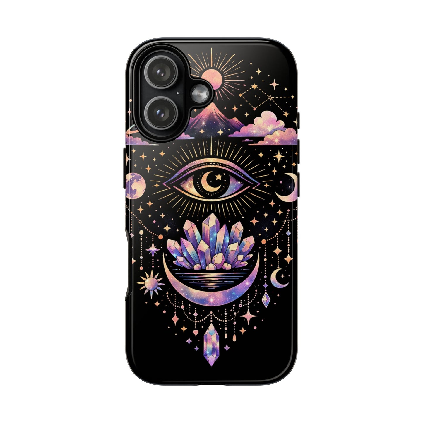 Mystic Crystal Eye Phone Case — Protective Celestial iPhone Cover