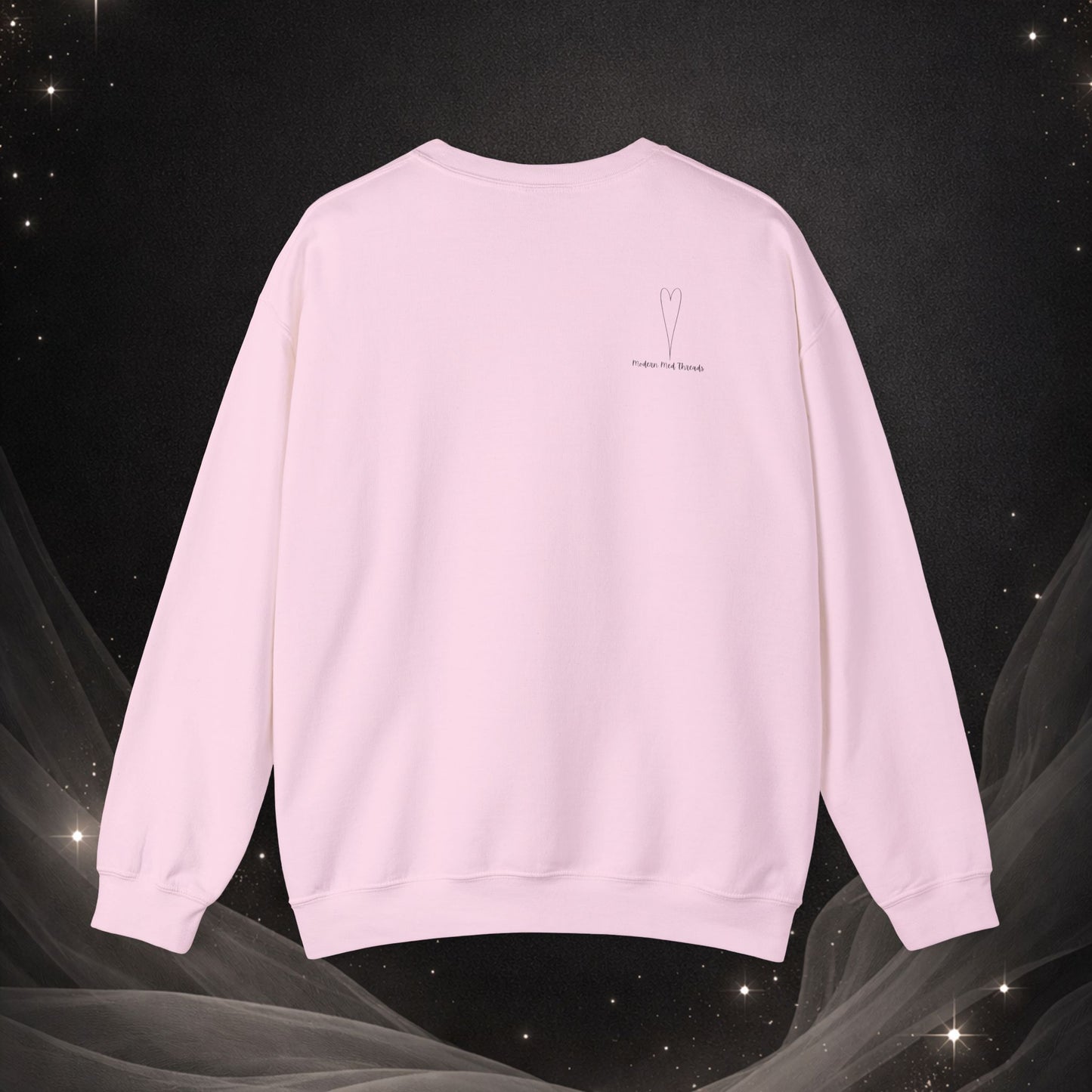Well Worn Hearts Minimal Heart Crewneck Sweatshirt