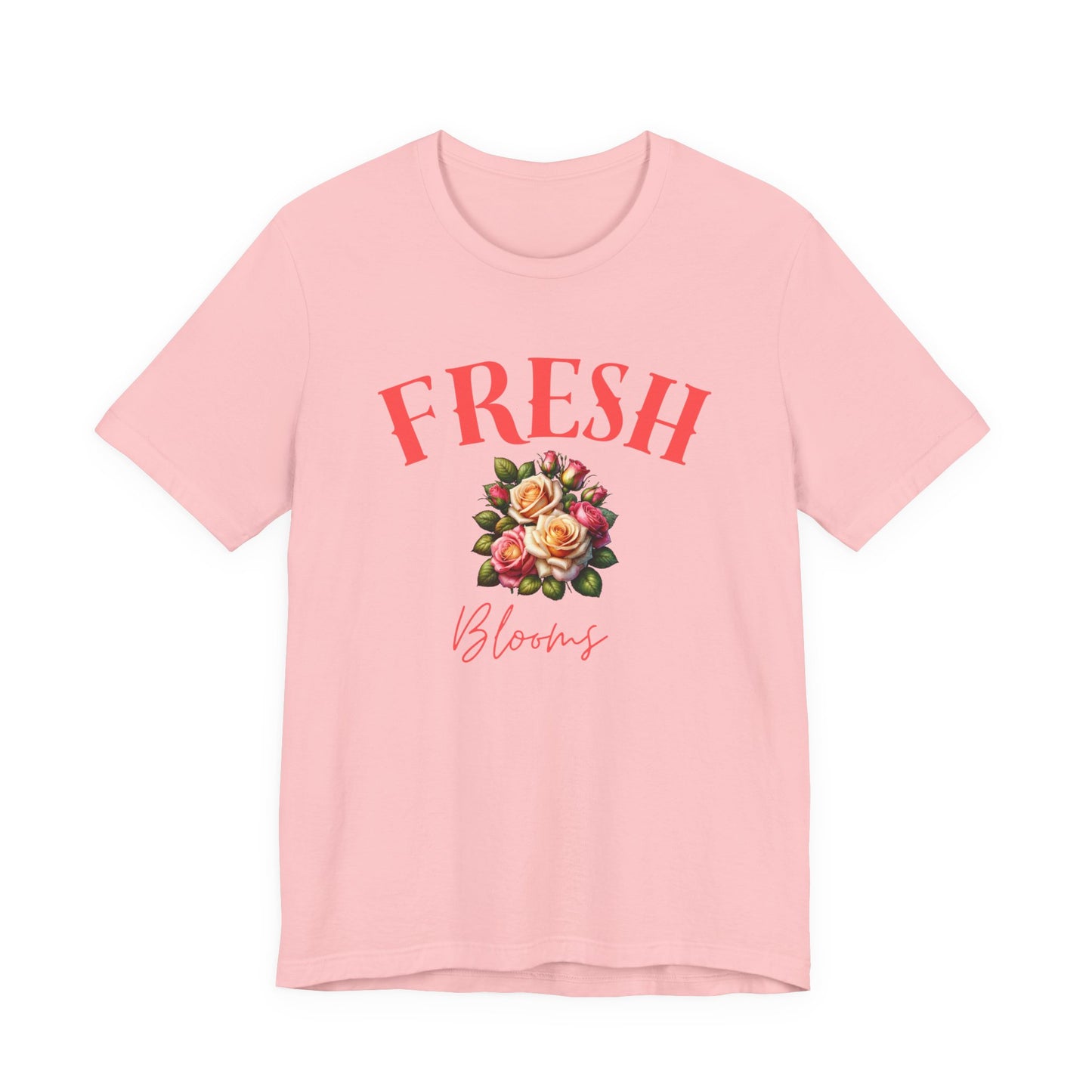 Fresh Blooms Floral Tee — "Fresh Blooms" Graphic T-Shirt