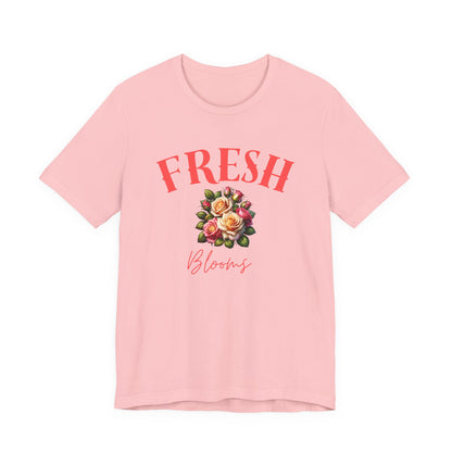 Fresh Blooms Floral Tee — "Fresh Blooms" Graphic T-Shirt