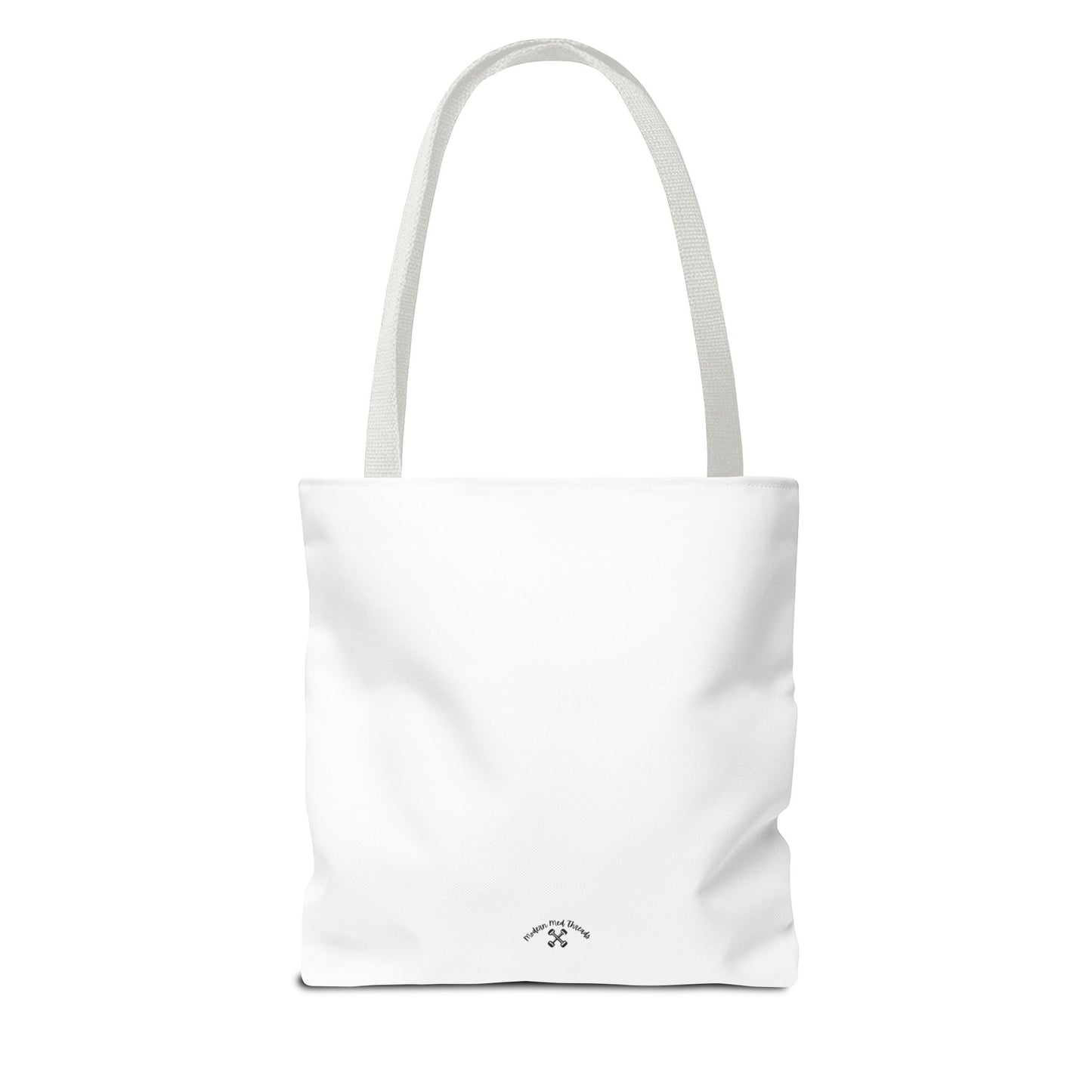 Pilates Is My Happy Hour Tote Bag — Funny Fitness Yoga Workout Tote
