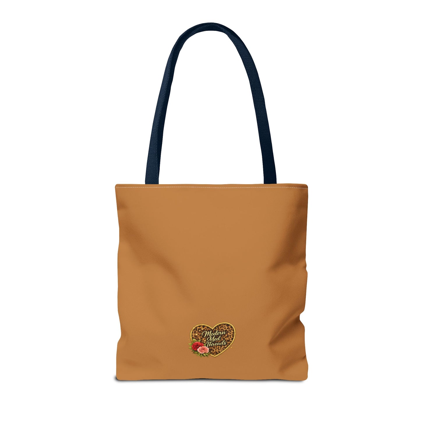 Wild Heart Leopard Rose Tote Bag – Floral Animal Print Shopper