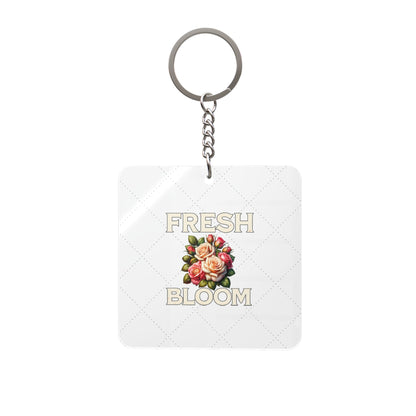 "Fresh Bloom" Floral Keyring