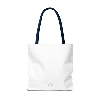 Finding My Center Pilates Tote Bag — “Finding My Center One Tremble at a Time”