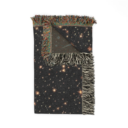 Moonlight Cozy Woven Blanket — "Love You to the Moon and Back" Starry Throw