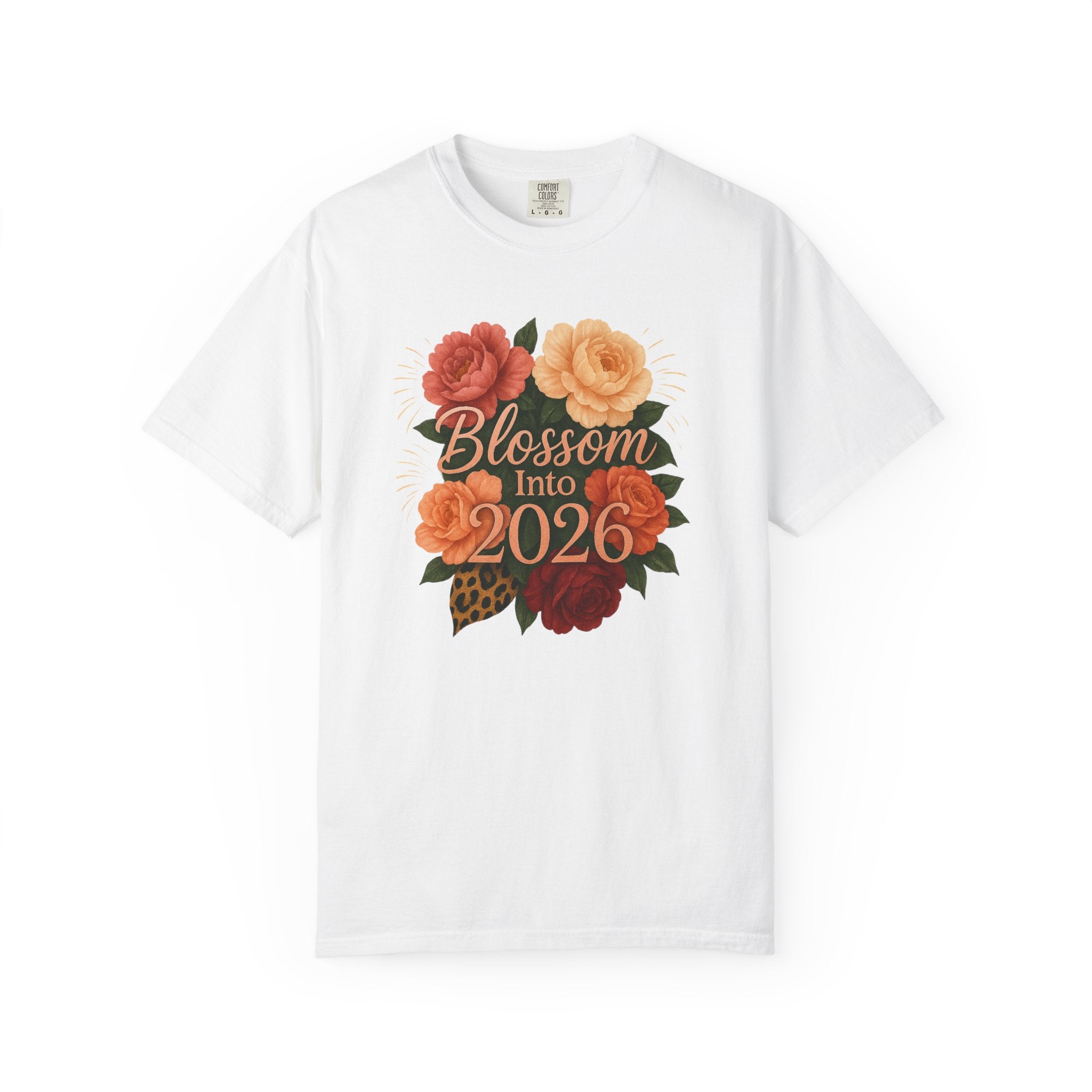 Blossom Into 2026 Floral T-Shirt