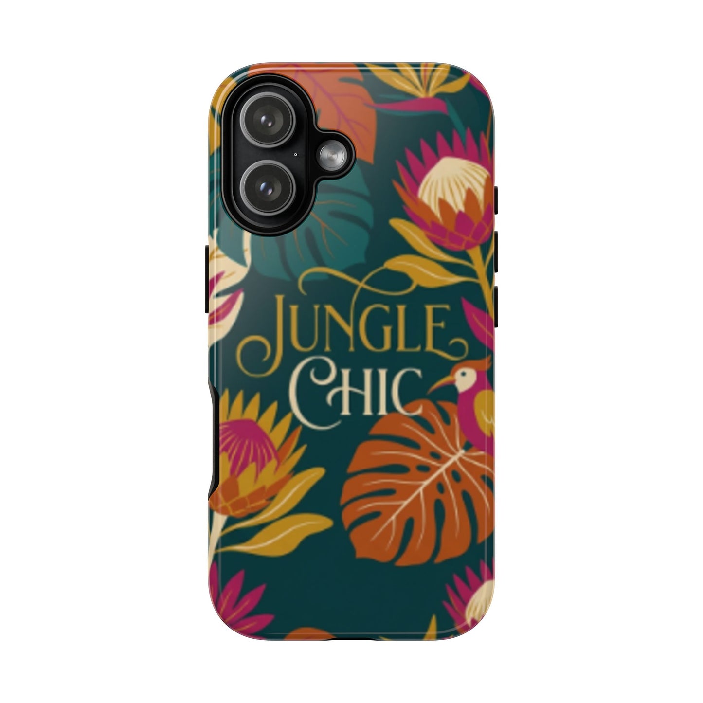 Jungle Chic Phone Case – Tropical Floral Protective Cover
