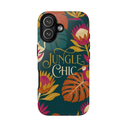 Jungle Chic Phone Case – Tropical Floral Protective Cover