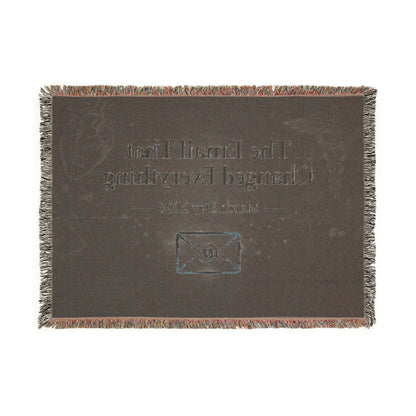 Woven Blanket — "The Email That Changed Everything" Personalized Throw (Match Day 2016)