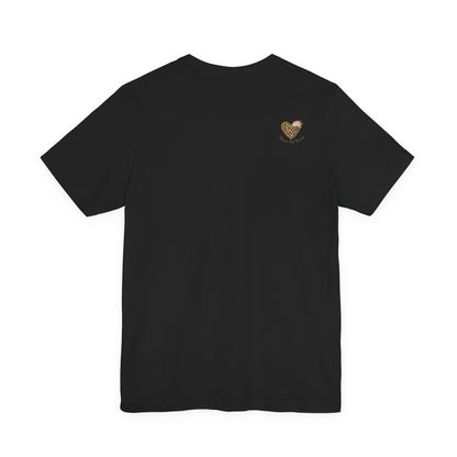 Wild at Heart Leopard Heart T-Shirt — Floral Graphic Tee