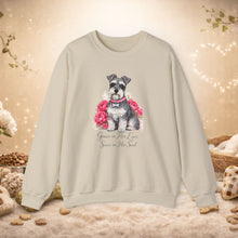 Schnauzer Floral Crewneck Sweatshirt – "Grace in her eyes, sass in her soul"
