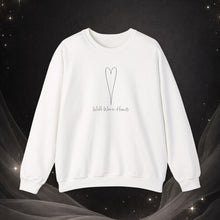 Well Worn Hearts Minimal Heart Crewneck Sweatshirt