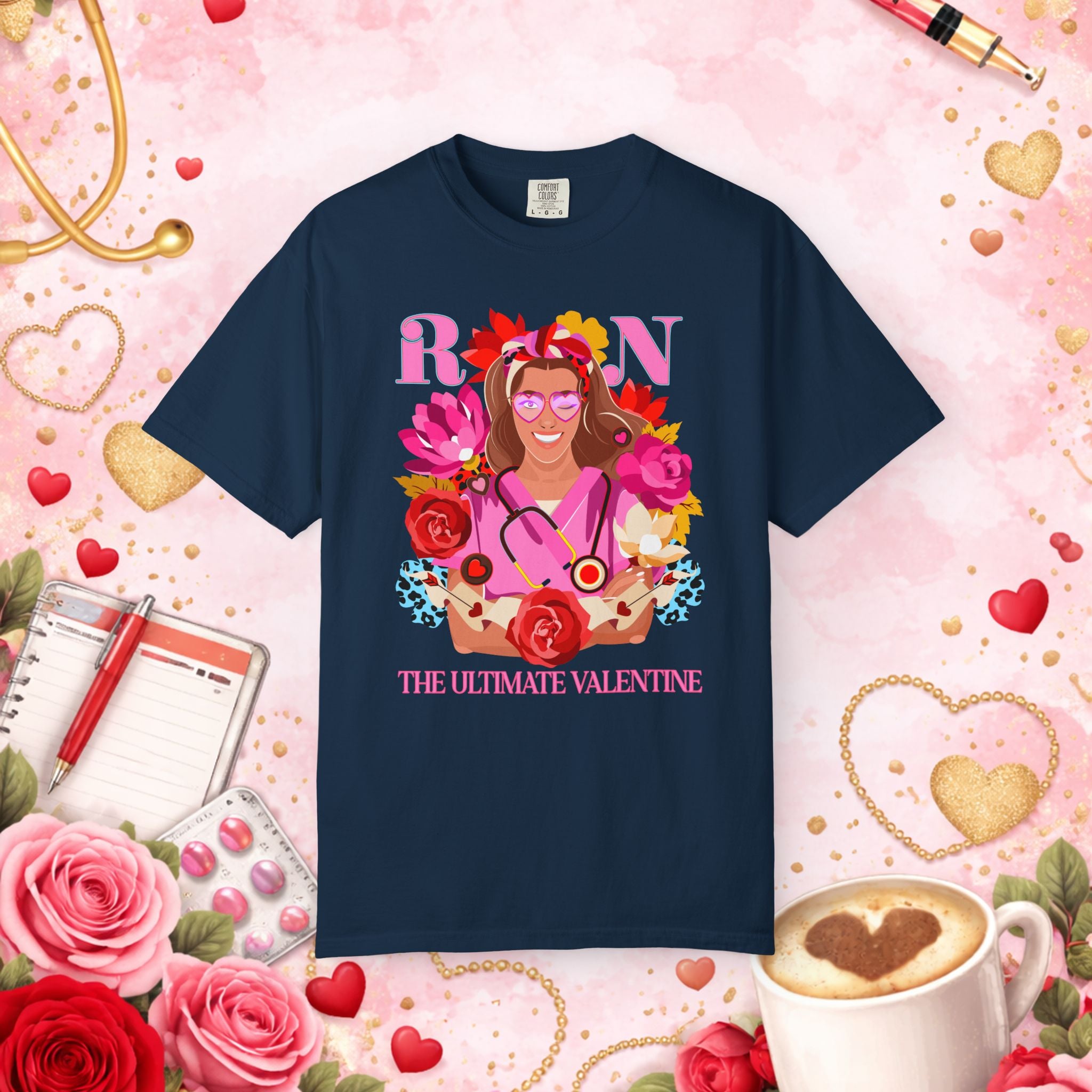 Valentine; The Ultimate Valentine RN T-Shirt — Nurse Valentine Tee