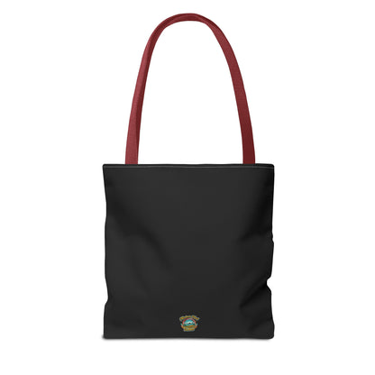 Pilates because my core is worth the trembling" Leopard Retro Design Pilates Tote Bag