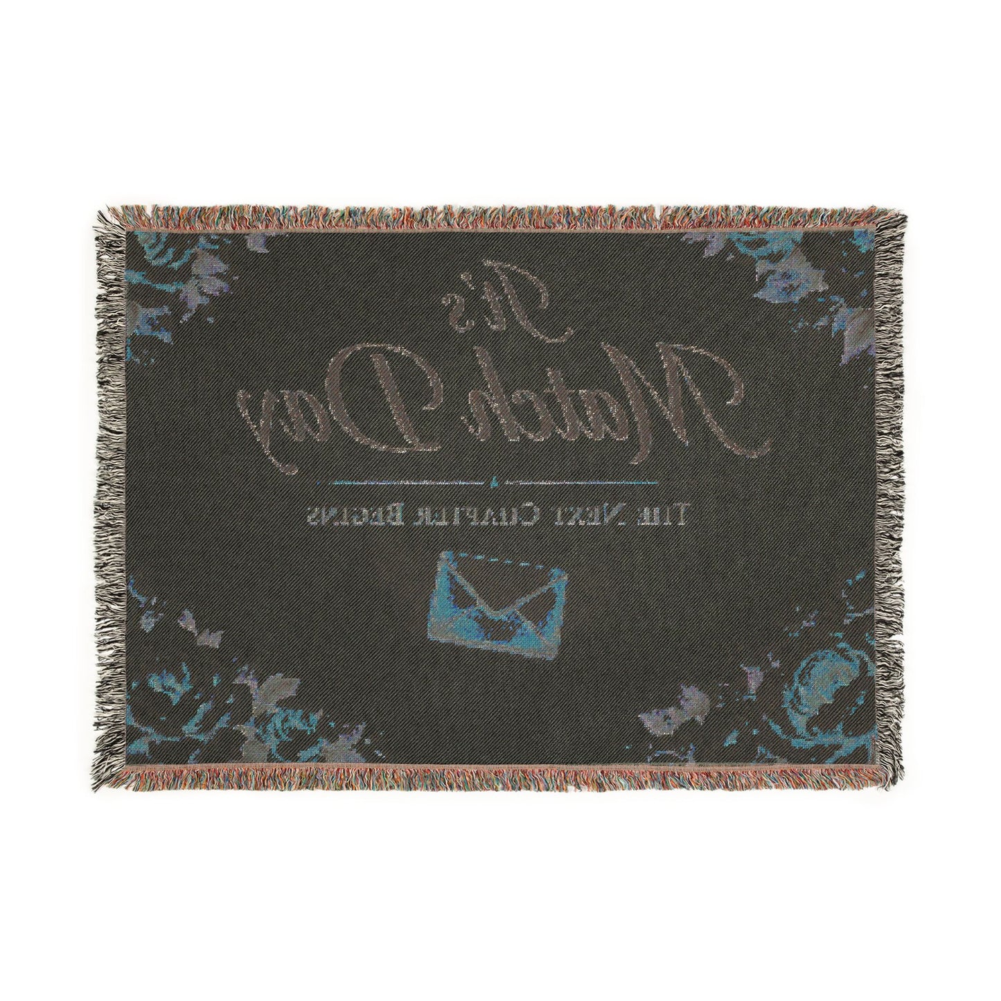 It's Match Day Woven Blanket — 'The Next Chapter Begins' Cozy Throw for Match Day Celebrations