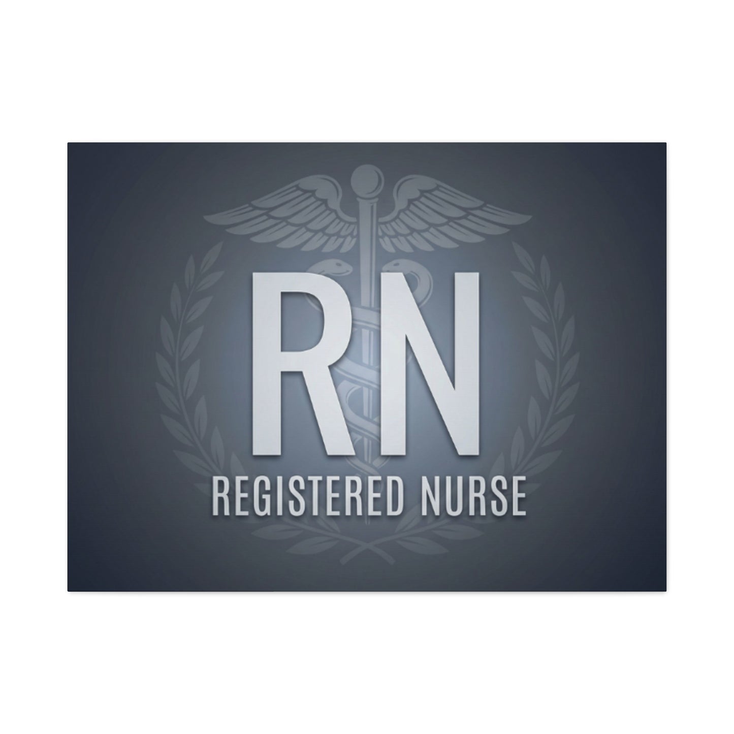 Registered Nurse (RN) Matte Canvas Wall Art