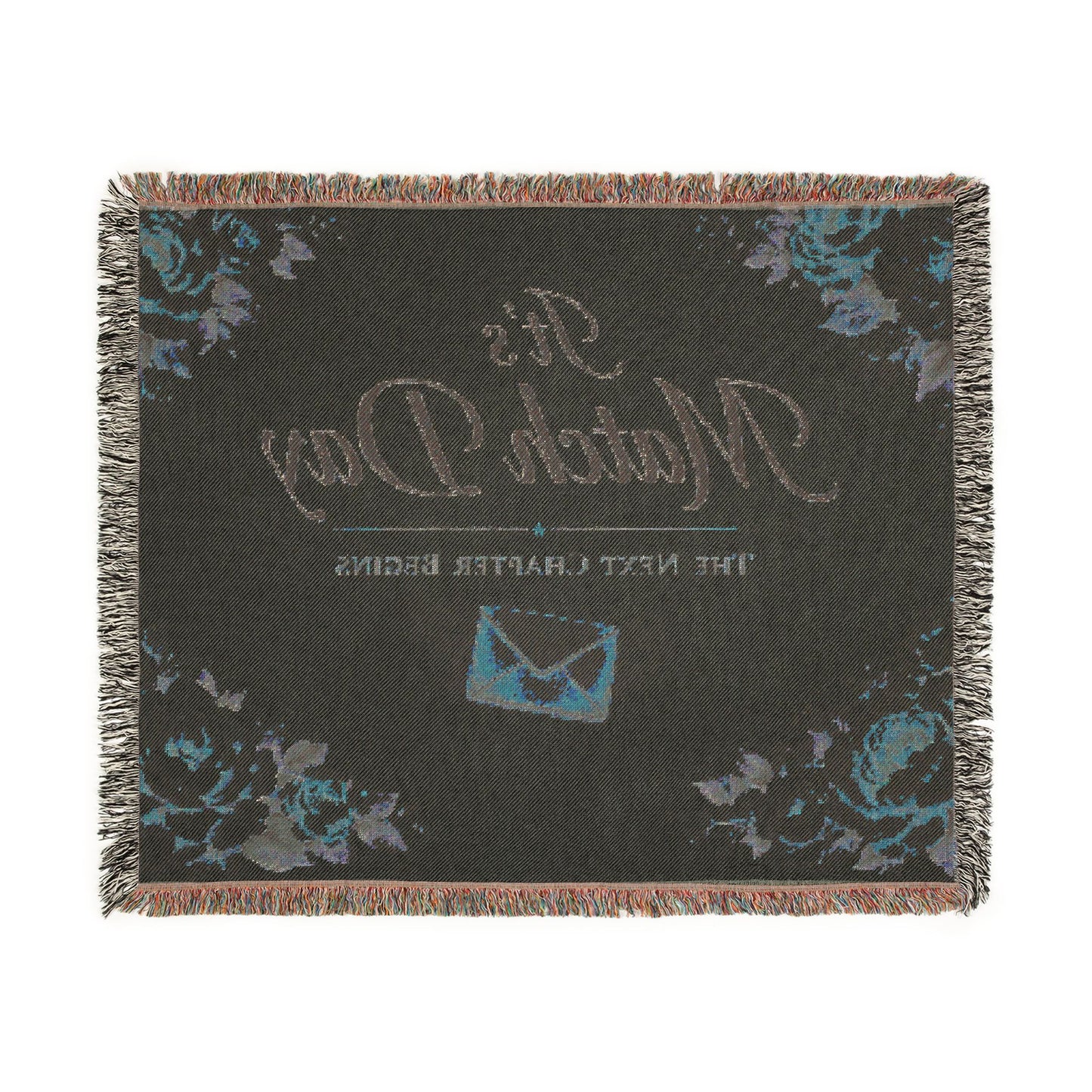 It's Match Day Woven Blanket — 'The Next Chapter Begins' Cozy Throw for Match Day Celebrations