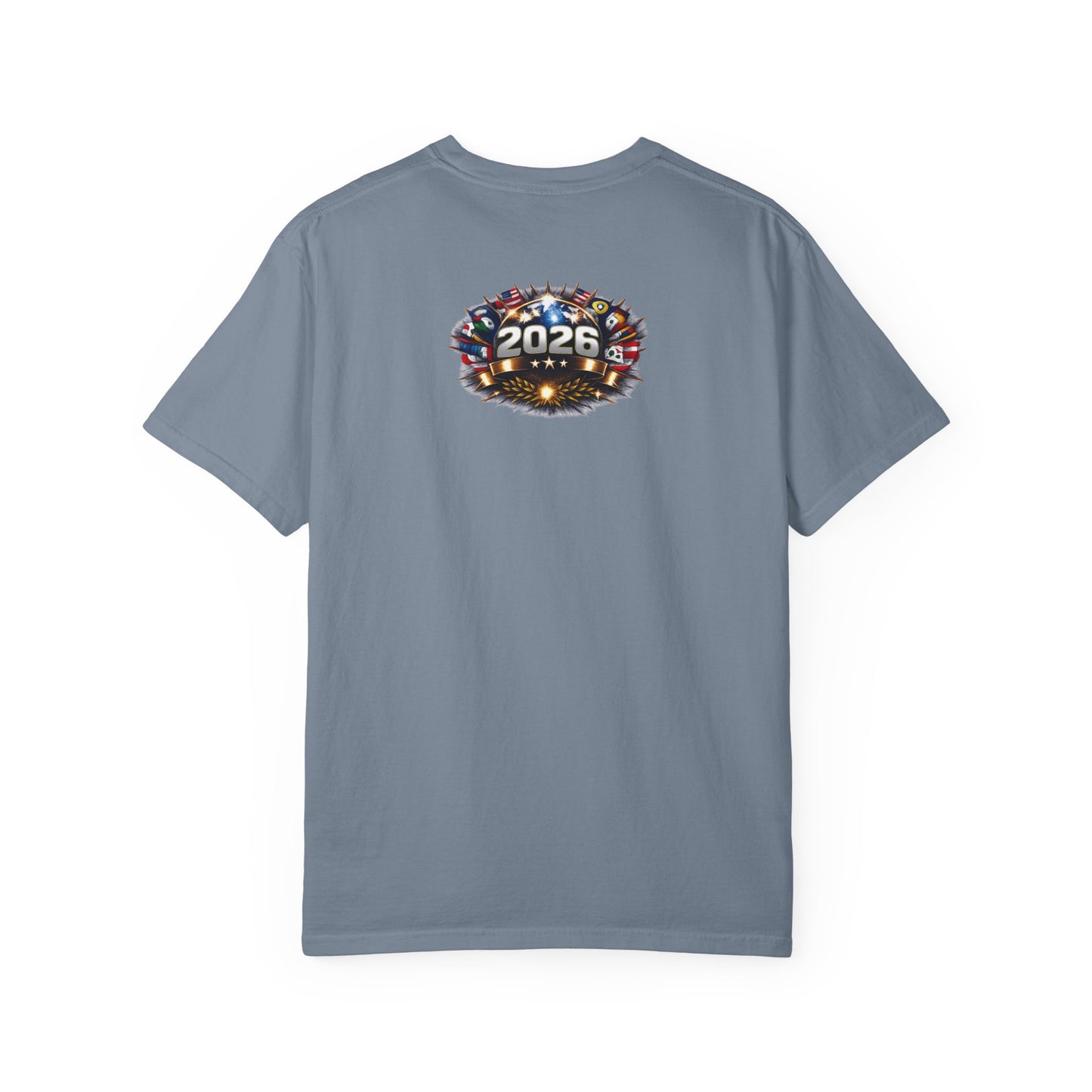 The Beautiful Game 2026 Soccer T-Shirt — United by Passion, International Flags Design