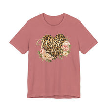 Wild at Heart Leopard Heart T-Shirt — Floral Graphic Tee