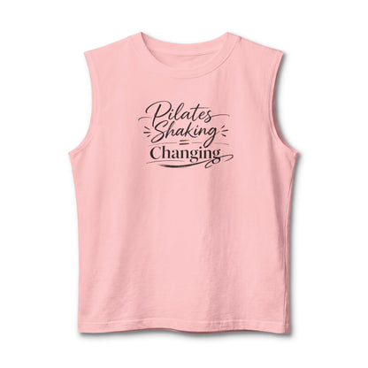 Pilates Shaking Is Changing Muscle Tank — Women’s Pilates Workout Tank Top