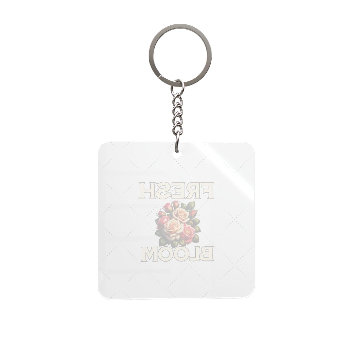 "Fresh Bloom" Floral Keyring