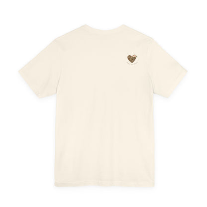Wild at Heart Leopard Heart T-Shirt — Floral Graphic Tee
