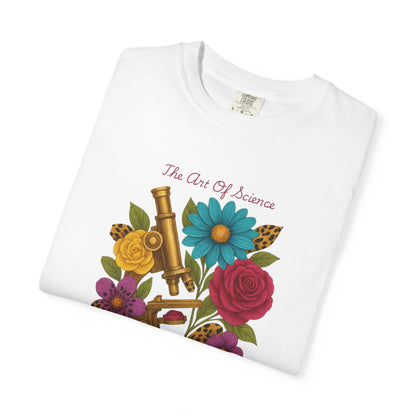 Boho Floral T-Shirt, Unisex Garden Tee, Nature Lover Gift, Casual Summer Top, Eco-Friendly Fashion, Birthday Gift Idea