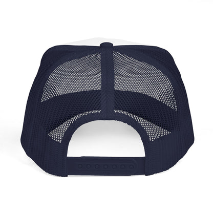 USA 250 Trucker Cap — Gold Vintage Patriotic Mesh Hat