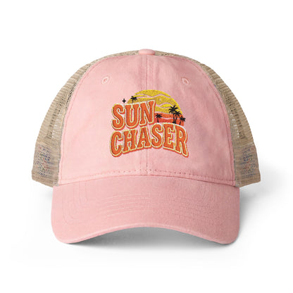 Sun Chaser Women's Washed Mesh-Back Cap