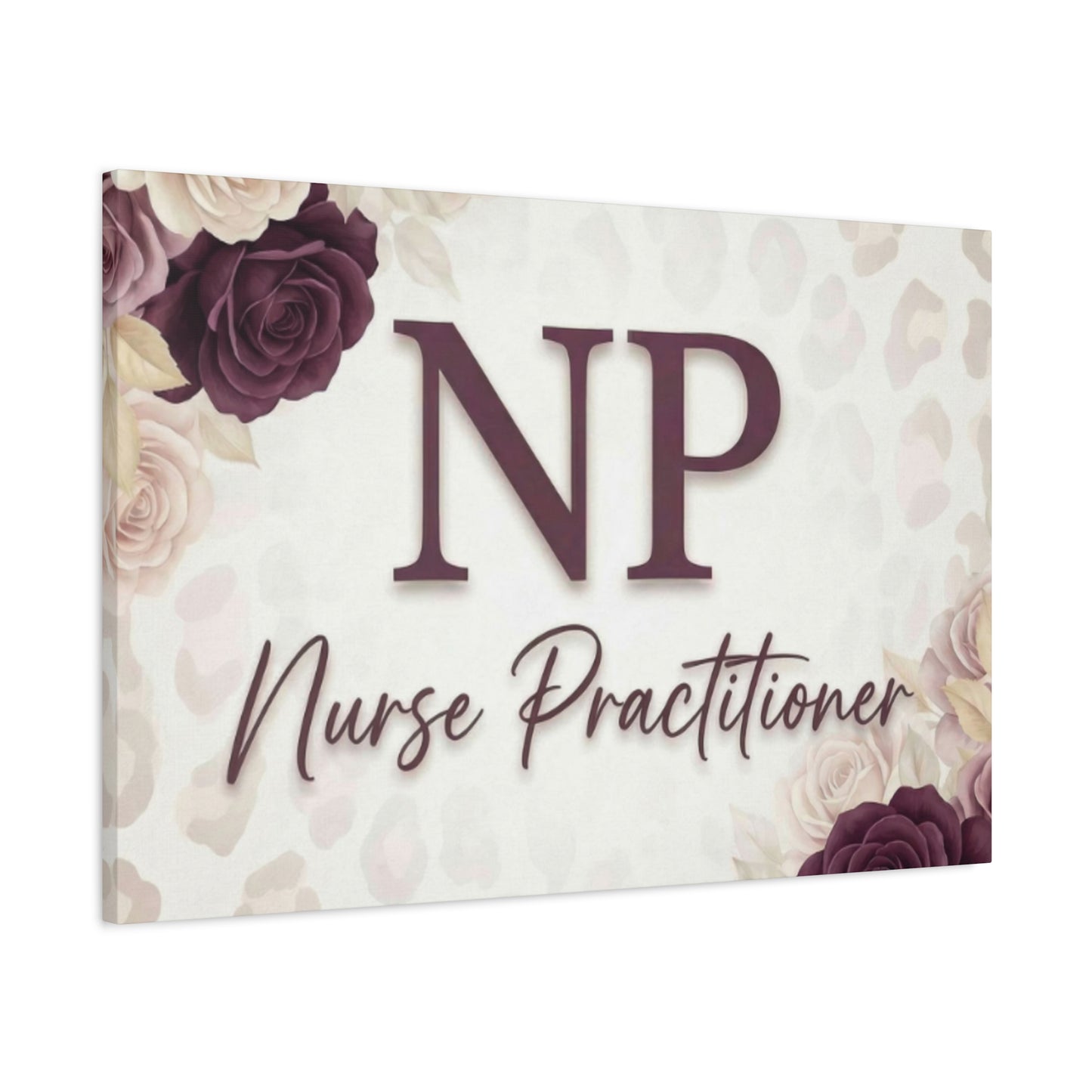 Nurse Practitioner NP Decorative Stretched Canvas Wall Art
